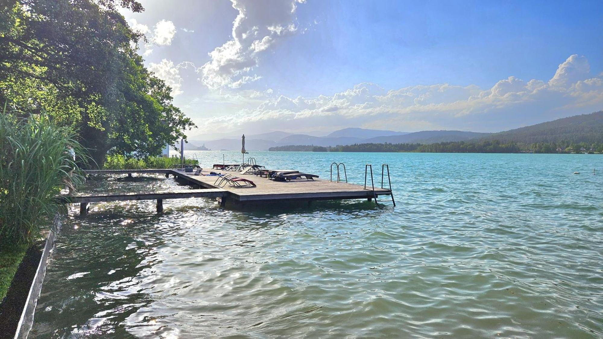 "Casa Antonio" 3 Gehminuten Strandbad Sekirn, Inkl Seezugang Kültér fotó