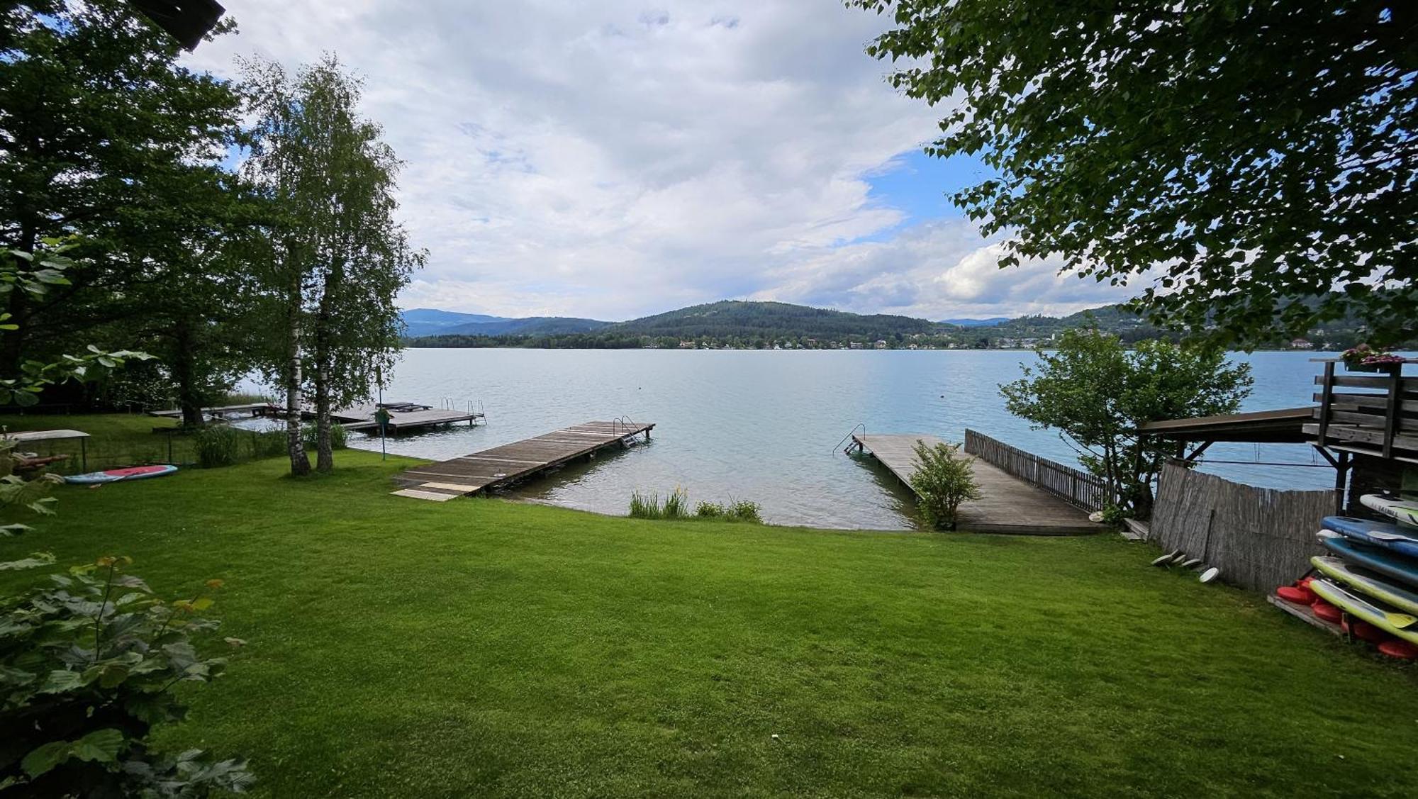 "Casa Antonio" 3 Gehminuten Strandbad Sekirn, Inkl Seezugang Kültér fotó